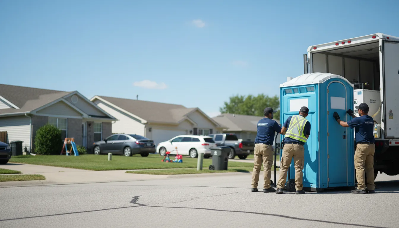 Standard Porta Potty Rentals in Baileyville, IL near me